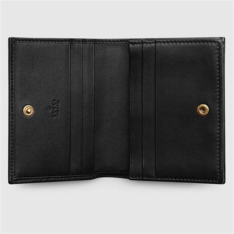 gucci marmont authenticity card|Gucci Marmont card case wallet.